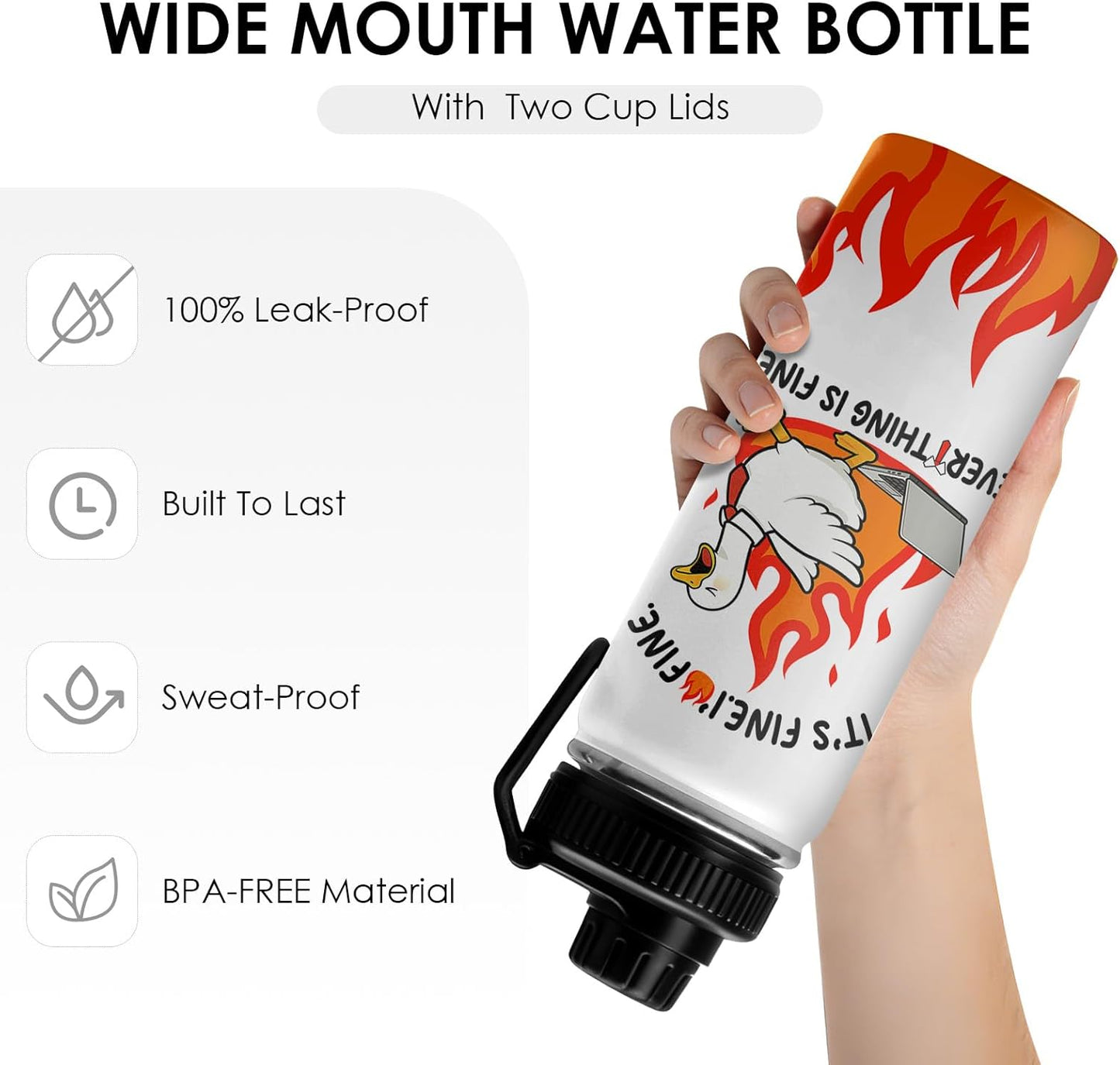 Christian Gifts for Women - I Can Do All Things Christ Water Bottle Water Bottle 18oz - Inspirational Religious Faith Gifts for Women - Christian Jesus God Bible Verse Prayer Gift for Christmas