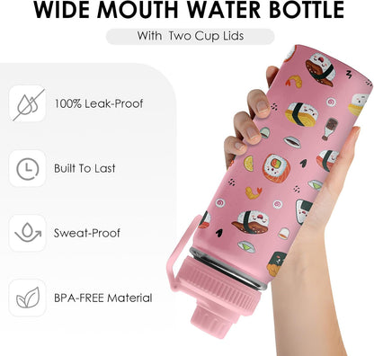 Christian Gifts for Women - I Can Do All Things Christ Water Bottle Water Bottle 18oz - Inspirational Religious Faith Gifts for Women - Christian Jesus God Bible Verse Prayer Gift for Christmas