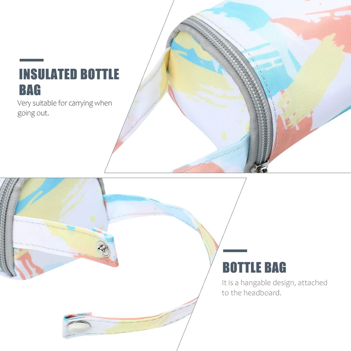 Insulated Cooler Bag for Daycare Bottle Bag Breastmilk Cooler Essentials