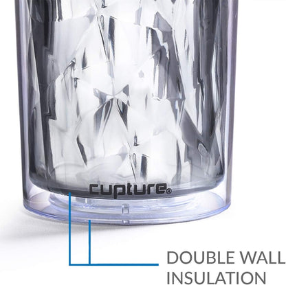 Crystal Click & Seal Shake Tumbler Cup for Hot or Cold Drinks - 22 oz (Purple Amethyst)