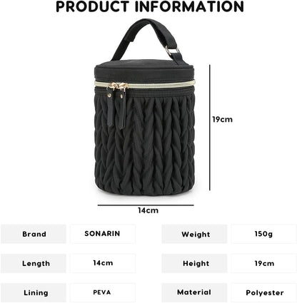 Multifunctional Insulated Baby Bottle Bag,Waterproof Thermal Bottle Tote Bag Portable Travel Breastmilk Cooler Bags Milk Bottles Holder Storage Bags for Daycare Outdoor(Khaki)
