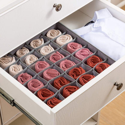 2 Pack Socks Underwear Drawer Organizer Divider