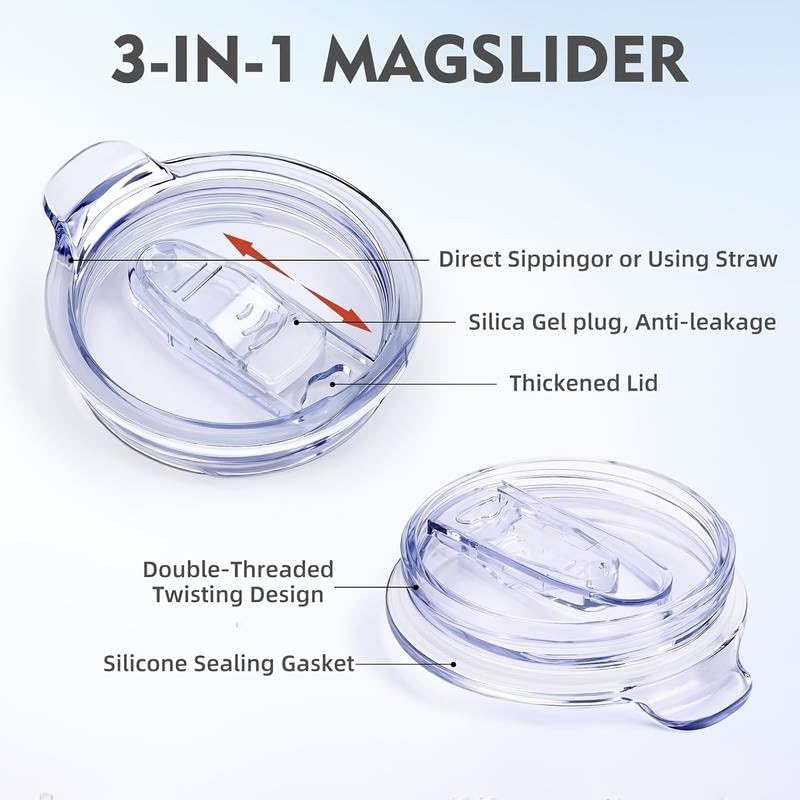 40oz Travel Tumbler with Handle and Straw, Water Bottle with Carrier Bag