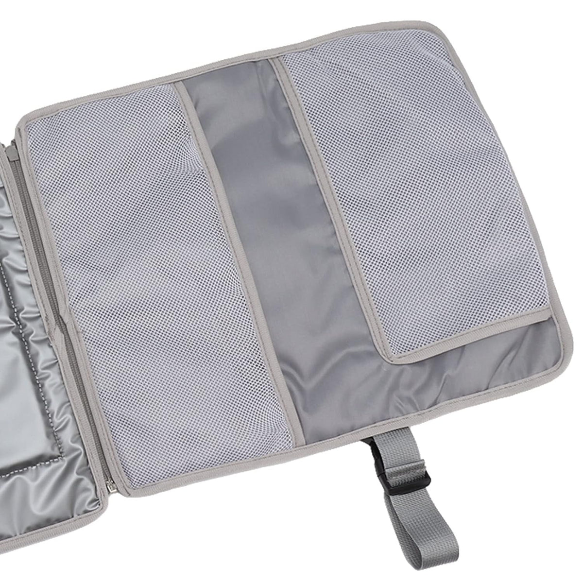 Portable Baby Diaper Changing Mat, Foldable Diaper Changing Pad with Multi Storage Pockets, Soft Skin Friendly Oxford Cloth Travel Diaper Changing Station for On the Go (Blue)