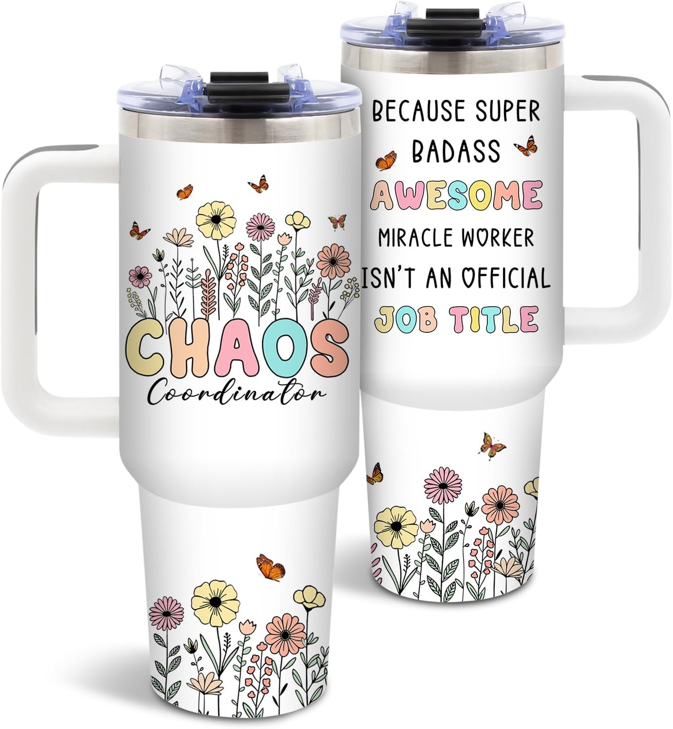 Nurse Tumbler 40oz, Insulated Funny Nurses Week Gift for Women | Nursing Graduation Cup Gifts for Girl Leakproof, Nursing Graduation Tumbler for Graduation Nurses Practitioner Office, 1 Pack