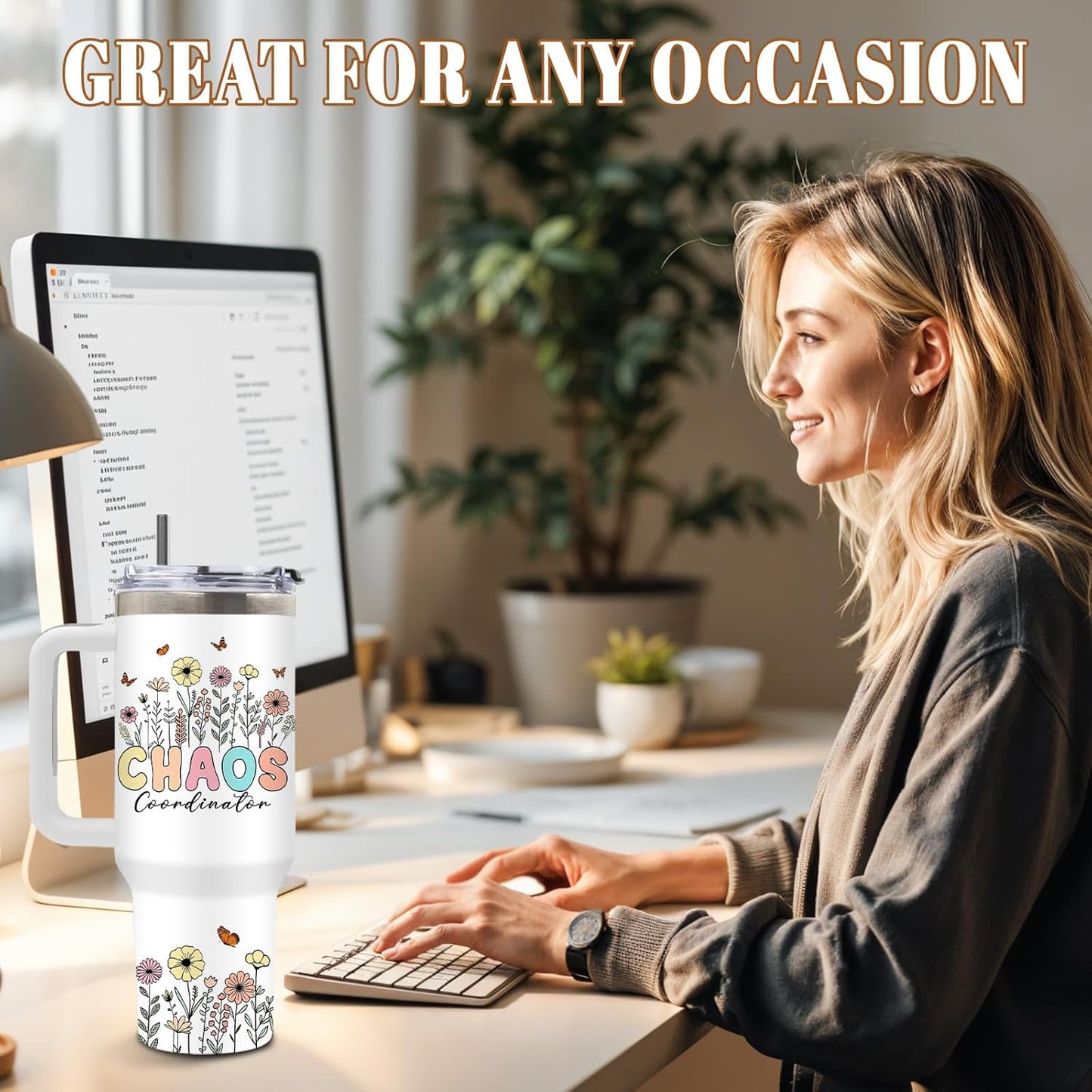 Nurse Tumbler 40oz, Insulated Funny Nurses Week Gift for Women | Nursing Graduation Cup Gifts for Girl Leakproof, Nursing Graduation Tumbler for Graduation Nurses Practitioner Office, 1 Pack