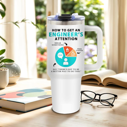 Nurse Tumbler 40oz, Insulated Funny Nurses Week Gift for Women | Nursing Graduation Cup Gifts for Girl Leakproof, Nursing Graduation Tumbler for Graduation Nurses Practitioner Office, 1 Pack