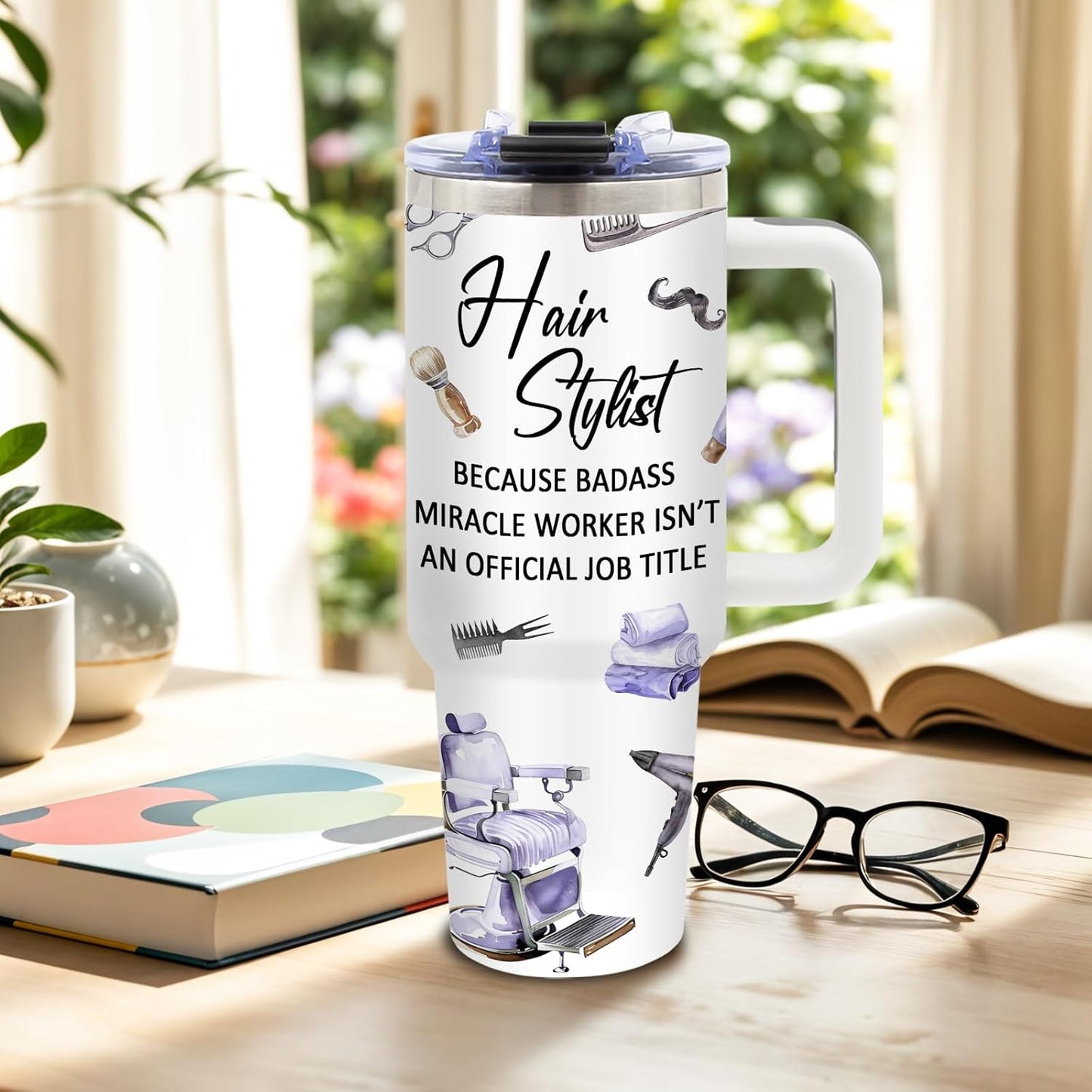 Nurse Tumbler 40oz, Insulated Funny Nurses Week Gift for Women | Nursing Graduation Cup Gifts for Girl Leakproof, Nursing Graduation Tumbler for Graduation Nurses Practitioner Office, 1 Pack