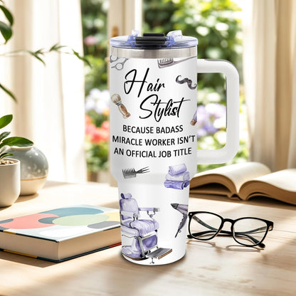 Nurse Tumbler 40oz, Insulated Funny Nurses Week Gift for Women | Nursing Graduation Cup Gifts for Girl Leakproof, Nursing Graduation Tumbler for Graduation Nurses Practitioner Office, 1 Pack