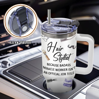 Nurse Tumbler 40oz, Insulated Funny Nurses Week Gift for Women | Nursing Graduation Cup Gifts for Girl Leakproof, Nursing Graduation Tumbler for Graduation Nurses Practitioner Office, 1 Pack
