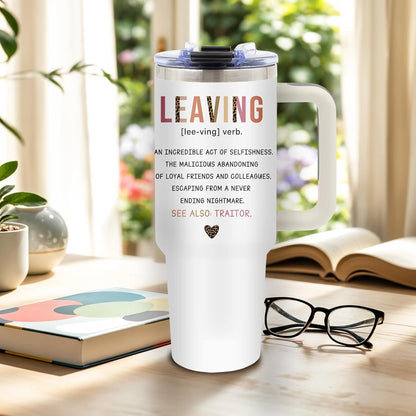 Nurse Tumbler 40oz, Insulated Funny Nurses Week Gift for Women | Nursing Graduation Cup Gifts for Girl Leakproof, Nursing Graduation Tumbler for Graduation Nurses Practitioner Office, 1 Pack