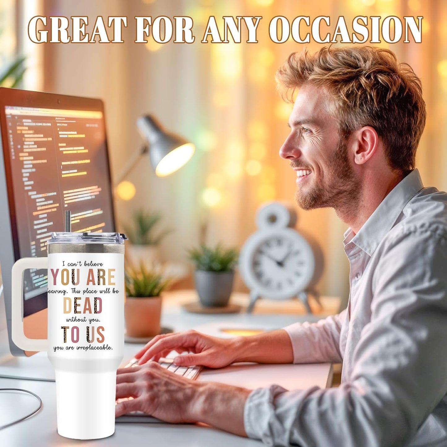 Nurse Tumbler 40oz, Insulated Funny Nurses Week Gift for Women | Nursing Graduation Cup Gifts for Girl Leakproof, Nursing Graduation Tumbler for Graduation Nurses Practitioner Office, 1 Pack