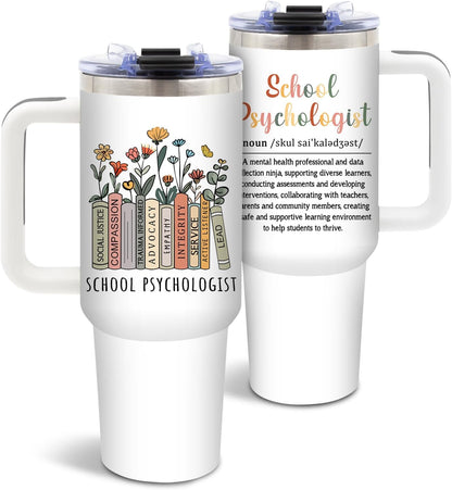 Nurse Tumbler 40oz, Insulated Funny Nurses Week Gift for Women | Nursing Graduation Cup Gifts for Girl Leakproof, Nursing Graduation Tumbler for Graduation Nurses Practitioner Office, 1 Pack