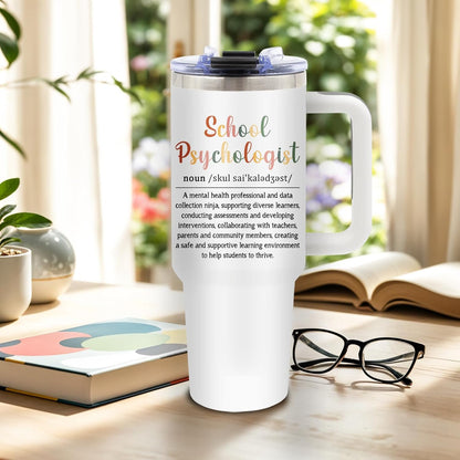 Nurse Tumbler 40oz, Insulated Funny Nurses Week Gift for Women | Nursing Graduation Cup Gifts for Girl Leakproof, Nursing Graduation Tumbler for Graduation Nurses Practitioner Office, 1 Pack