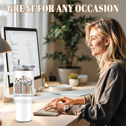 Nurse Tumbler 40oz, Insulated Funny Nurses Week Gift for Women | Nursing Graduation Cup Gifts for Girl Leakproof, Nursing Graduation Tumbler for Graduation Nurses Practitioner Office, 1 Pack