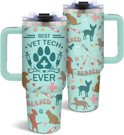 Nurse Tumbler 40oz, Insulated Funny Nurses Week Gift for Women | Nursing Graduation Cup Gifts for Girl Leakproof, Nursing Graduation Tumbler for Graduation Nurses Practitioner Office, 1 Pack
