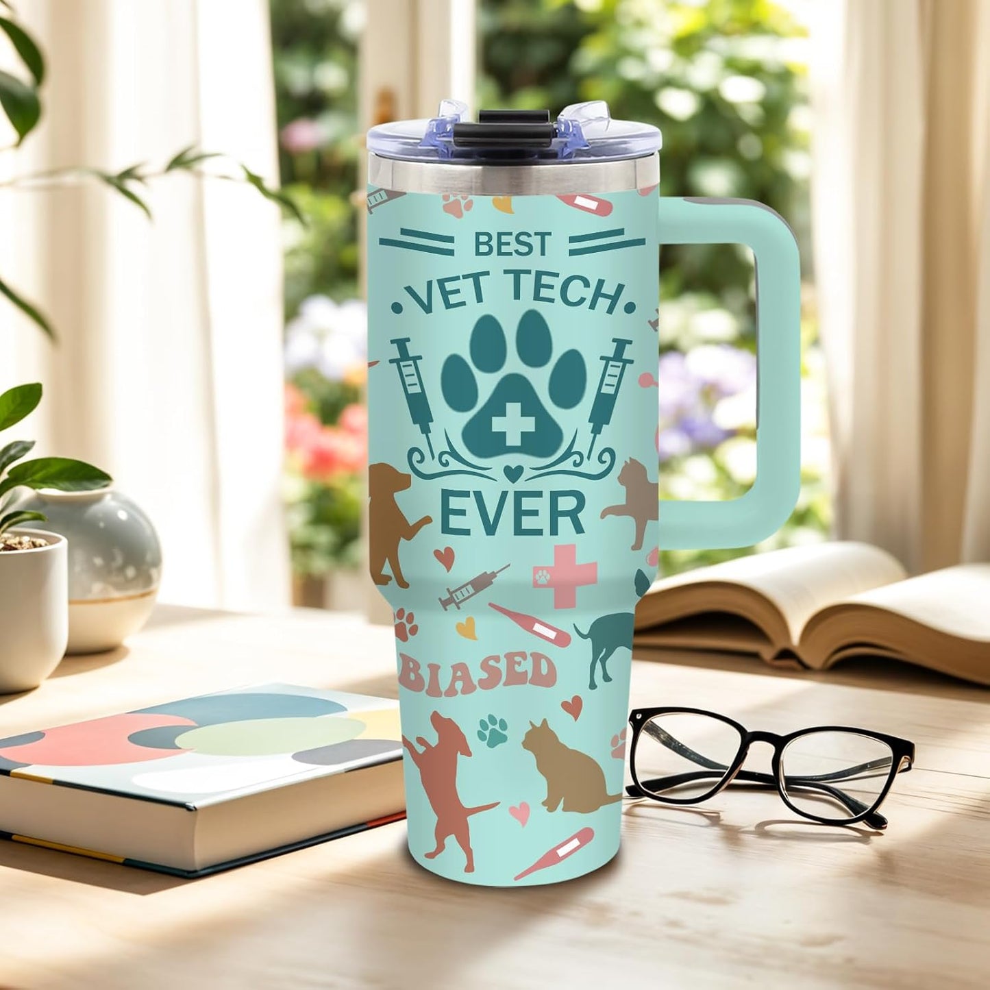 Nurse Tumbler 40oz, Insulated Funny Nurses Week Gift for Women | Nursing Graduation Cup Gifts for Girl Leakproof, Nursing Graduation Tumbler for Graduation Nurses Practitioner Office, 1 Pack