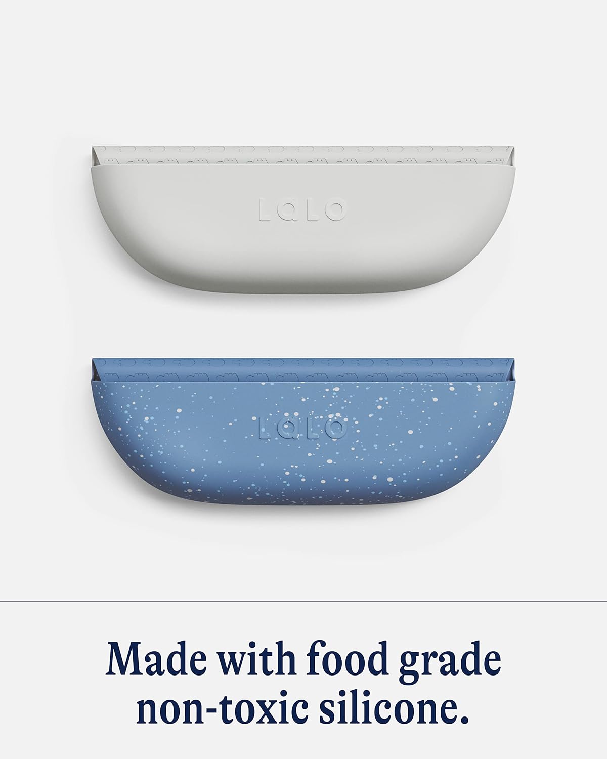 The Bib, Adjustable Non-Toxic Silicone Baby Bib with Food Catcher
