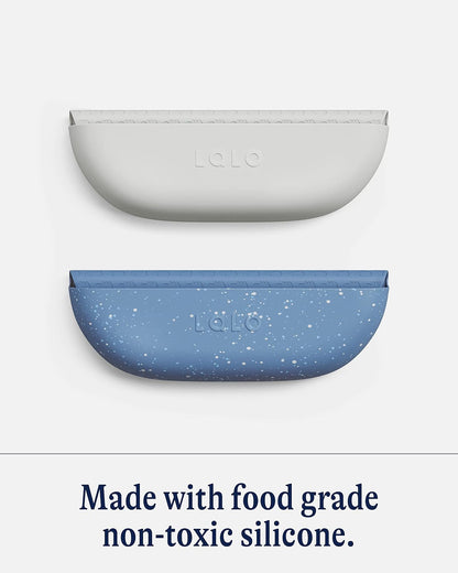 The Bib, Adjustable Non-Toxic Silicone Baby Bib with Food Catcher