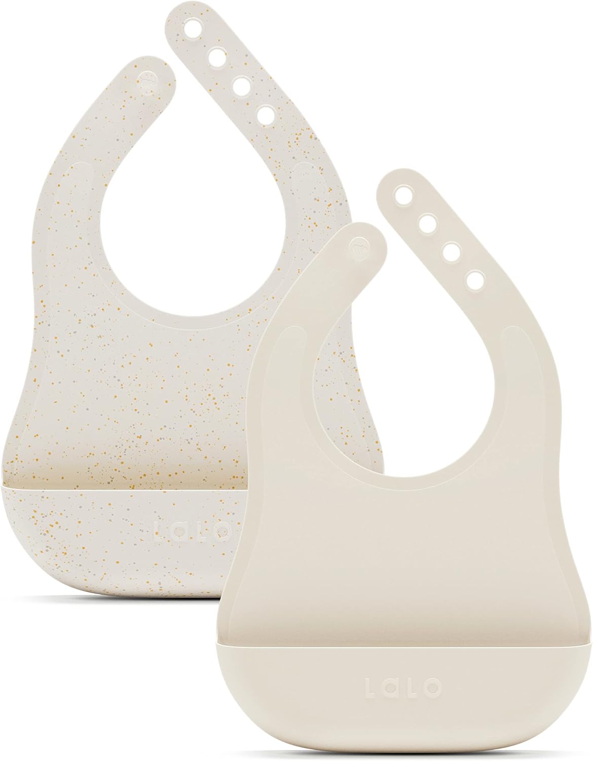 The Bib, Adjustable Non-Toxic Silicone Baby Bib with Food Catcher