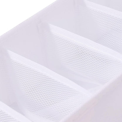 3 Pack Sock Underwear Drawer Organizer Dividers, Collapsible Cabinet Closet Storage Boxes for Clothes, Socks, Lingerie, Underwear, Tie, Belt, Baby, Bedroom