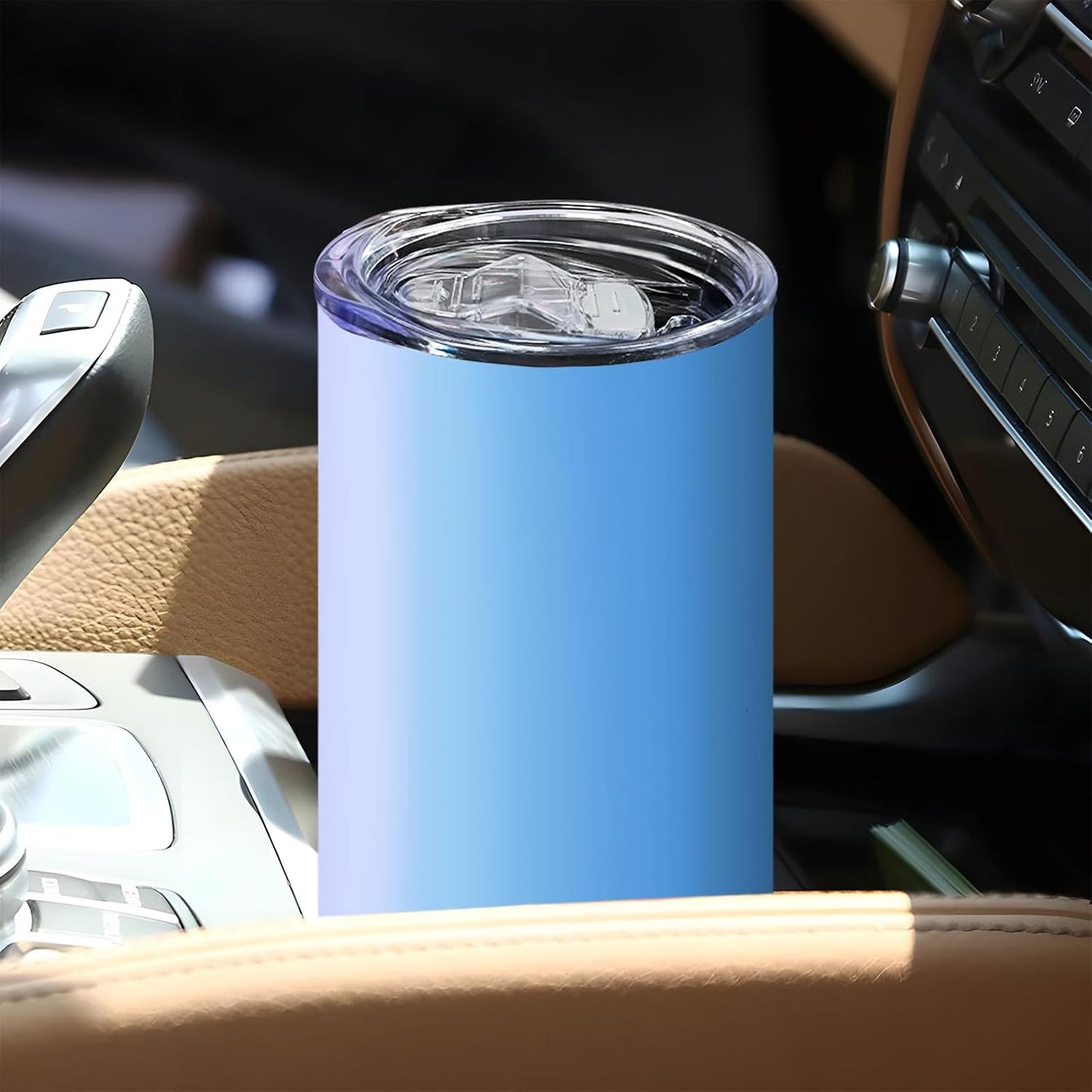 2 Pack 20oz Skinny Tumbler Replacement Lids,Spill Proof Covers | Splash Resistant Sliding Covers with Seal Ring,for 20oz Strainght Skinny Tumbler,Straw Friendly, BPA Free,Leak-proof
