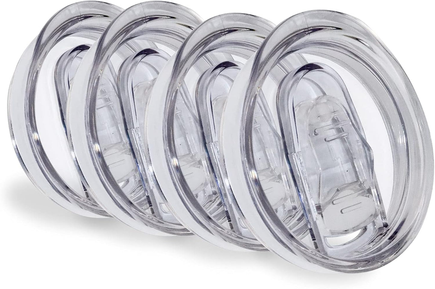 2 Pack 20oz Skinny Tumbler Replacement Lids,Spill Proof Covers | Splash Resistant Sliding Covers with Seal Ring,for 20oz Strainght Skinny Tumbler,Straw Friendly, BPA Free,Leak-proof