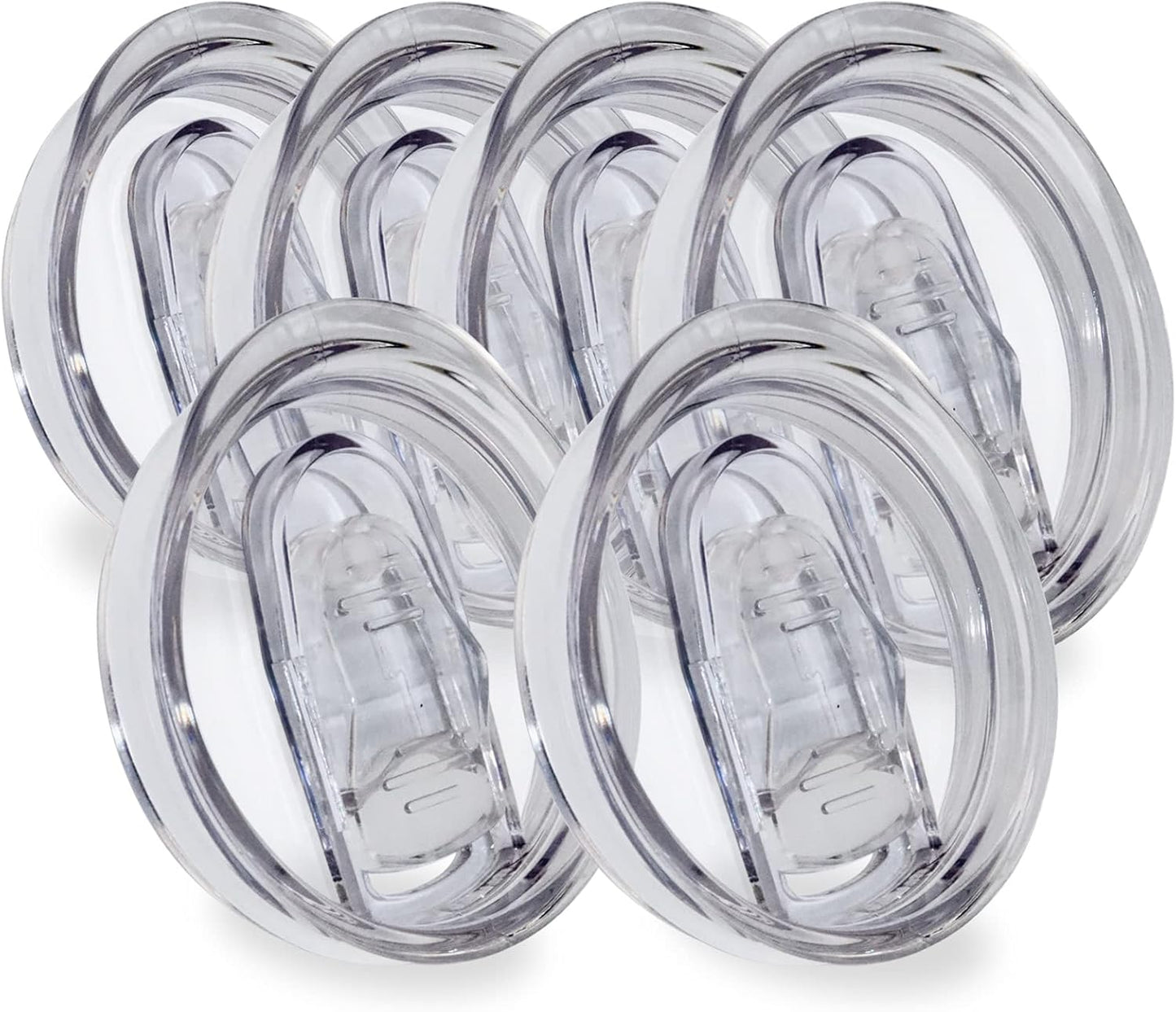 2 Pack 20oz Skinny Tumbler Replacement Lids,Spill Proof Covers | Splash Resistant Sliding Covers with Seal Ring,for 20oz Strainght Skinny Tumbler,Straw Friendly, BPA Free,Leak-proof