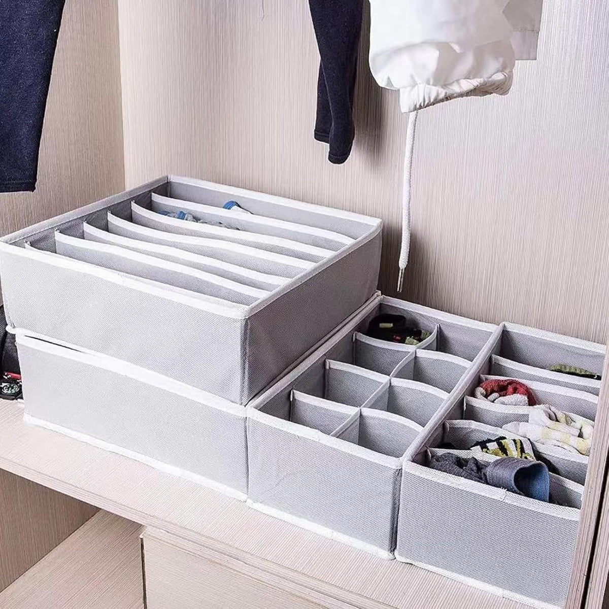 Baby Dresser Organizer 16 Pack, Nursery Drawer Organizer for Baby Clothes