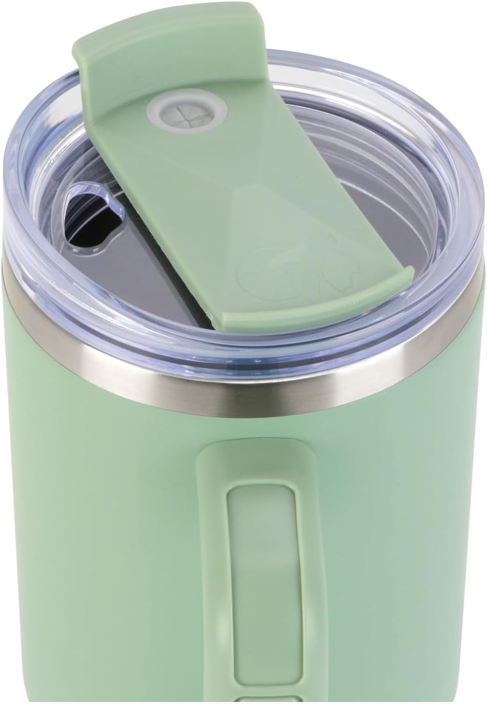 Pelican Porter™ 30 oz Travel Tumbler – Recycled Stainless Steel, Vacuum Insulated Mug with Handle – Keeps Drinks Hot 9 Hrs / Cold 16 Hrs – Spill-Resistant Lid, Dishwasher Safe– DESERT SAGE