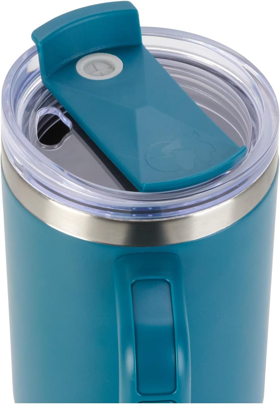 Pelican Porter™ 30 oz Travel Tumbler – Recycled Stainless Steel, Vacuum Insulated Mug with Handle – Keeps Drinks Hot 9 Hrs / Cold 16 Hrs – Spill-Resistant Lid, Dishwasher Safe– DESERT SAGE
