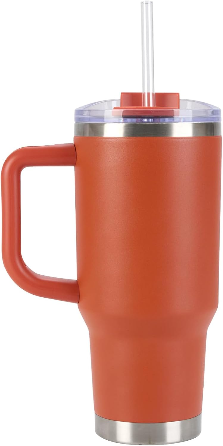 Pelican Porter™ 30 oz Travel Tumbler – Recycled Stainless Steel, Vacuum Insulated Mug with Handle – Keeps Drinks Hot 9 Hrs / Cold 16 Hrs – Spill-Resistant Lid, Dishwasher Safe– DESERT SAGE