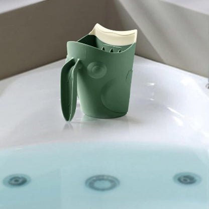 Bath Rinse Cup For Baby For Frog Shape Baby Bath Cup Hair Shampoo Rinser For Bath Wash Cup Shower Washing