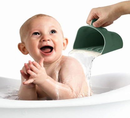Bath Rinse Cup For Baby For Frog Shape Baby Bath Cup Hair Shampoo Rinser For Bath Wash Cup Shower Washing