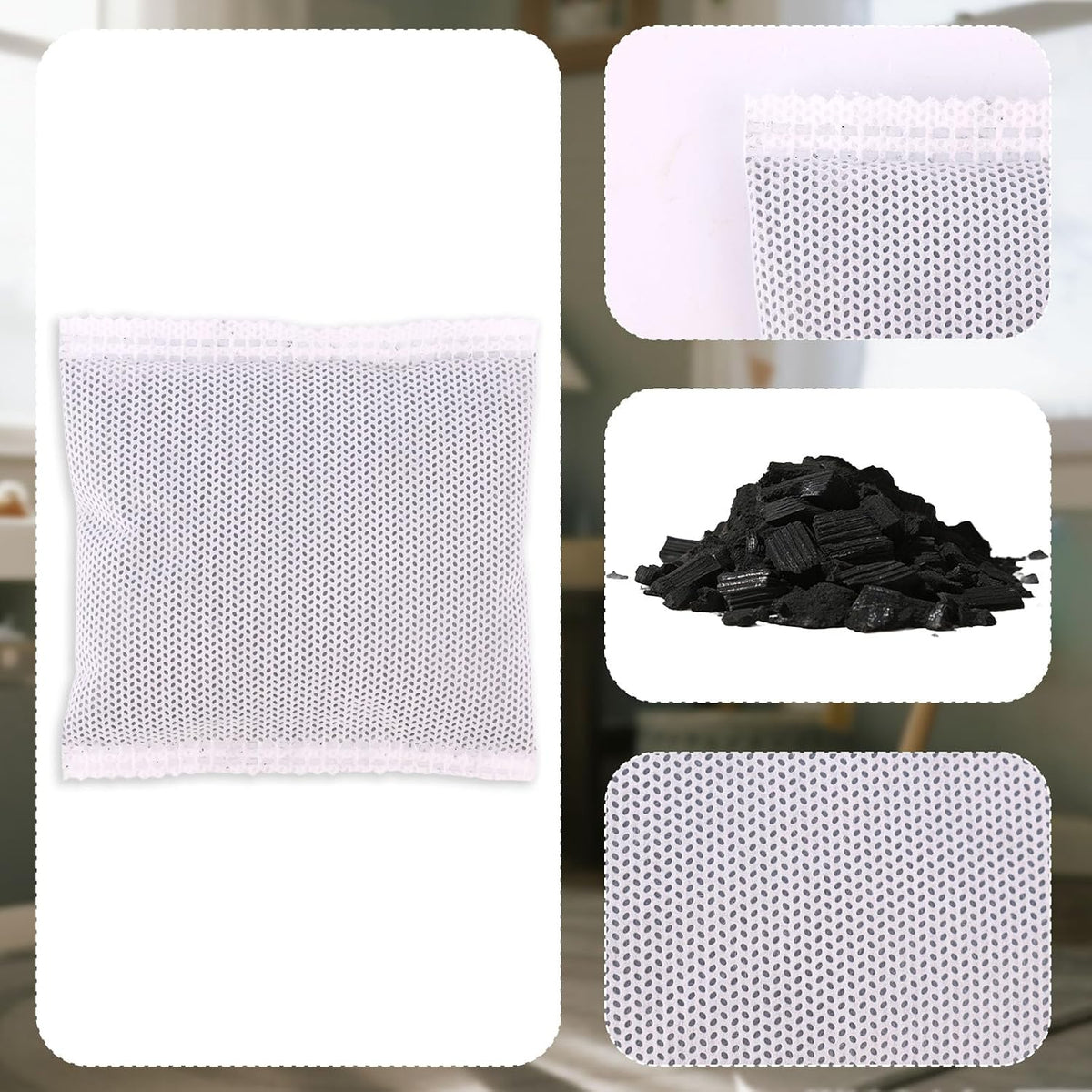12pcs Carbon Filter Refills for Playtex Diaper Genie Cans 20g