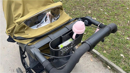 Baby Stroller Phone Holder & Storage Box for Thule Urban Glide 3– Hollowed Out Heat Dissipation Design, Multi-Purpose Storage for Any Item