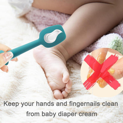 Soft Silicone Butt Spatula, Diaper Rash Cream Applicator, Gentle Ointments