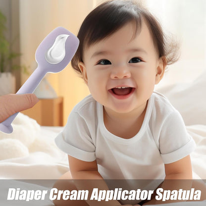 Soft Silicone Butt Spatula, Diaper Rash Cream Applicator, Gentle Ointments