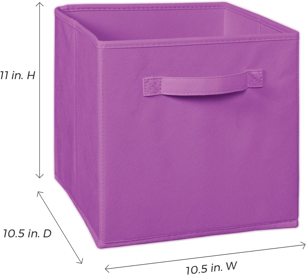 58657 Cubeicals Fabric Drawer, Gray