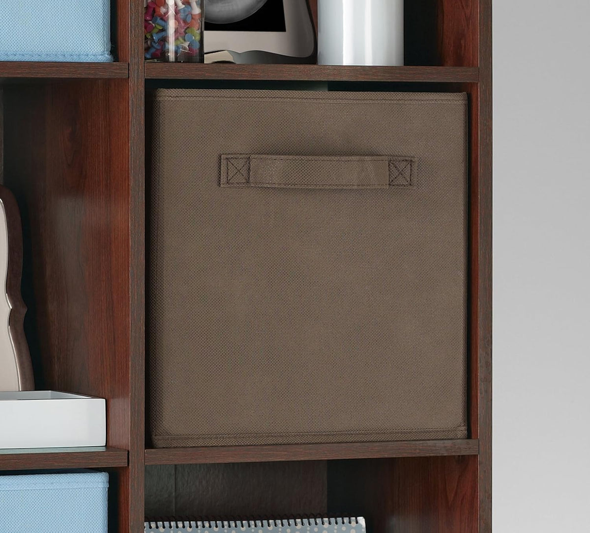 58657 Cubeicals Fabric Drawer, Gray