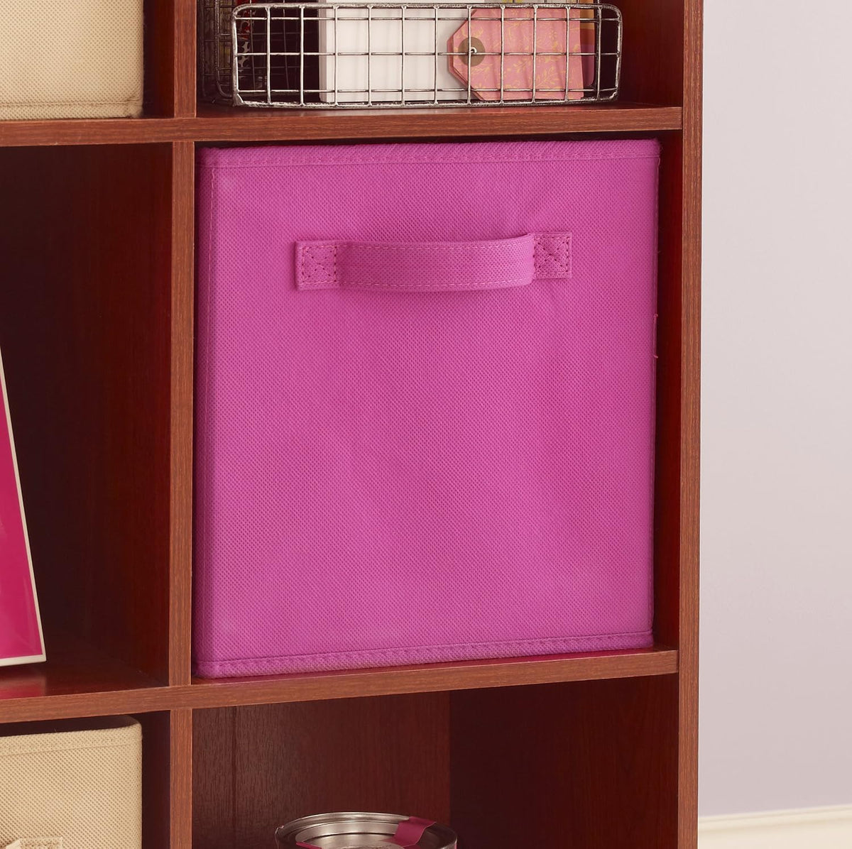 58657 Cubeicals Fabric Drawer, Gray