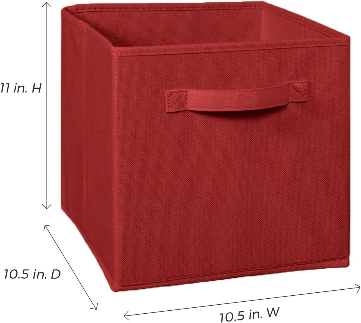 58657 Cubeicals Fabric Drawer, Gray
