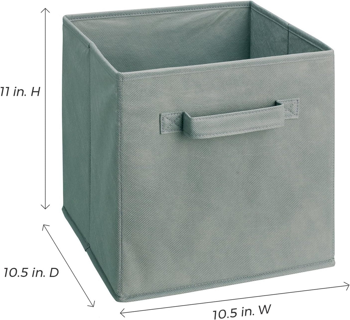 58657 Cubeicals Fabric Drawer, Gray