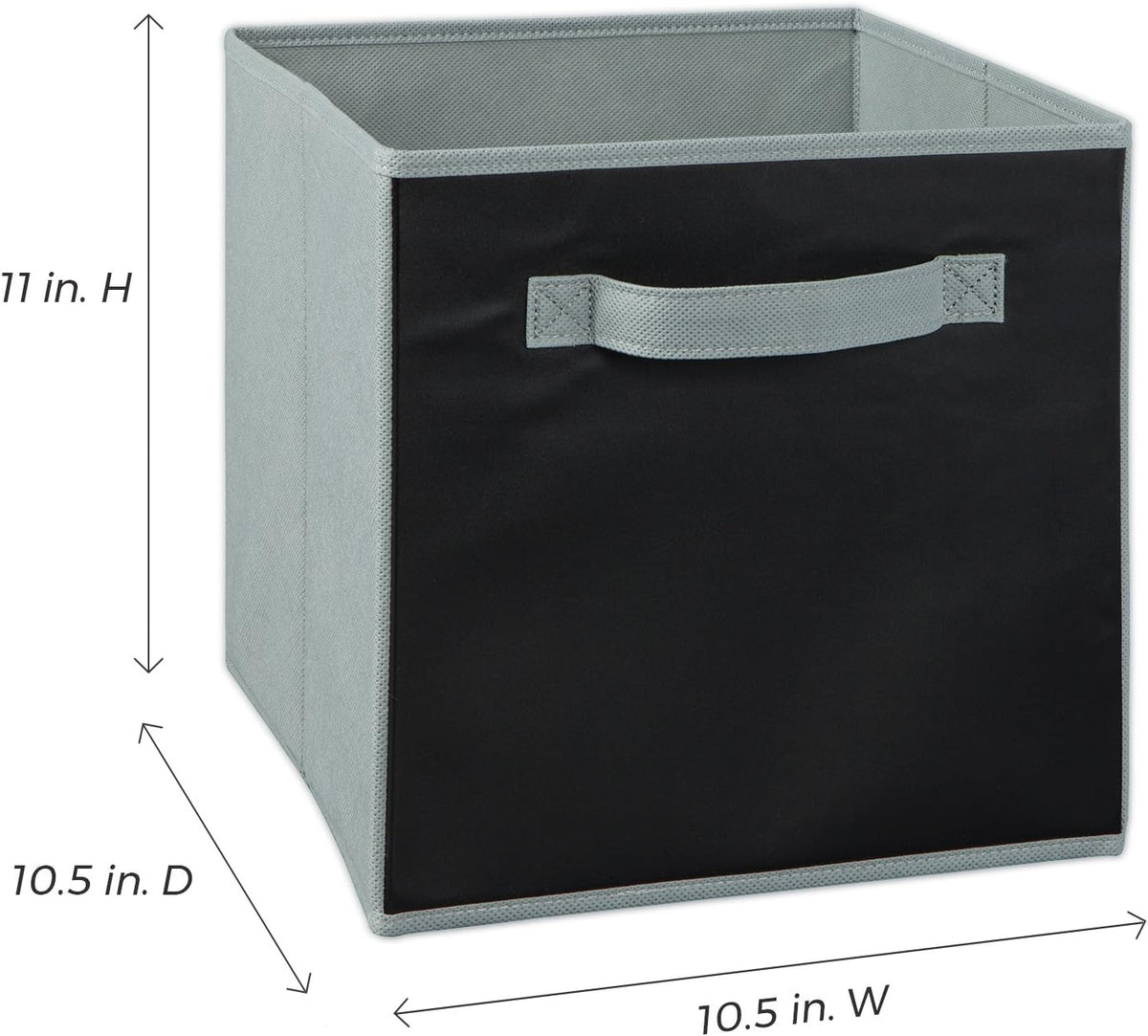 58657 Cubeicals Fabric Drawer, Gray