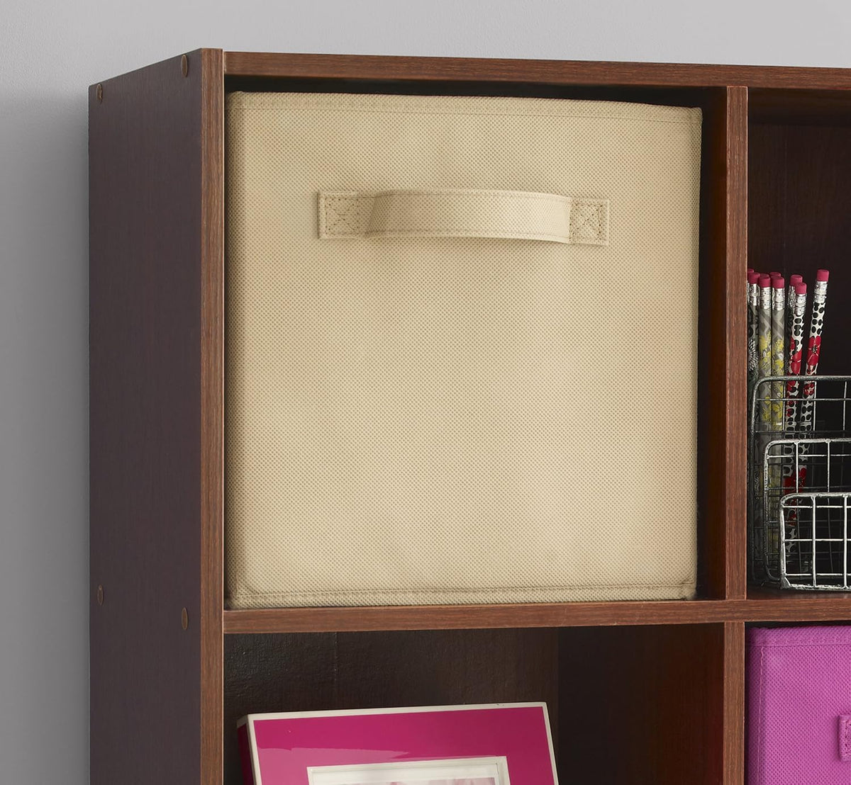 58657 Cubeicals Fabric Drawer, Gray