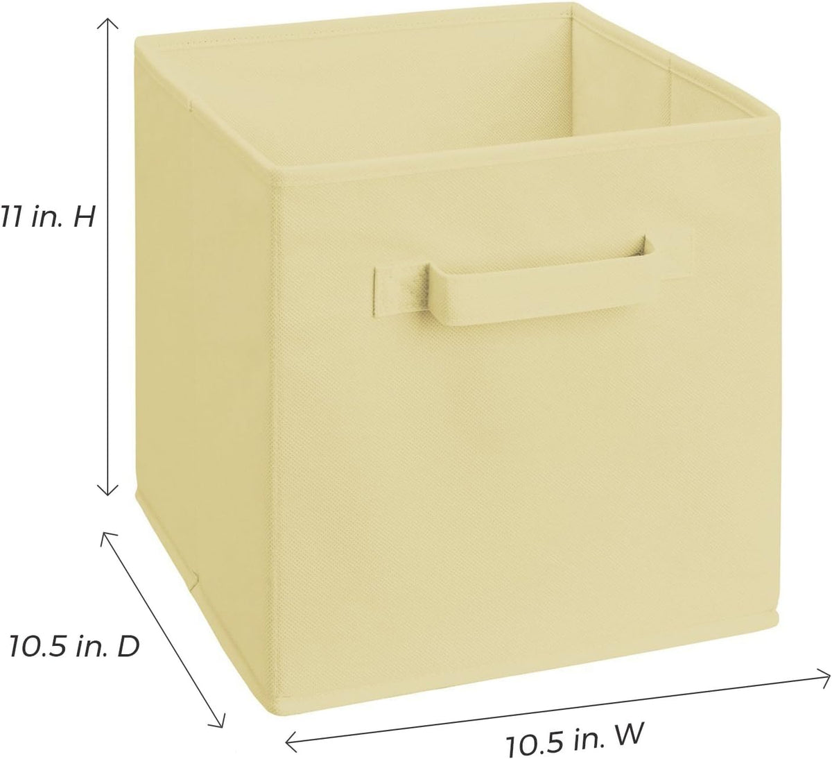 58657 Cubeicals Fabric Drawer, Gray