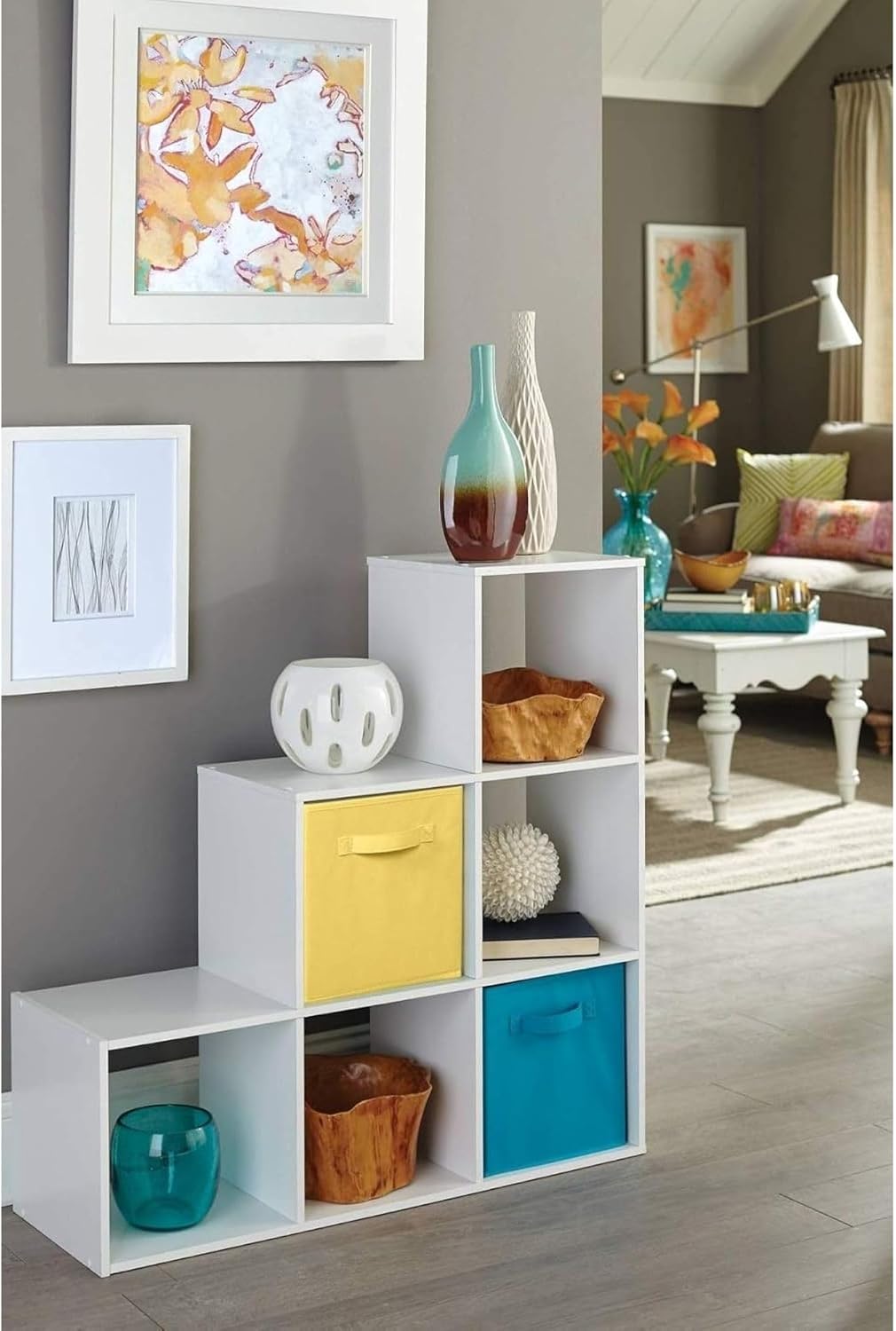 58657 Cubeicals Fabric Drawer, Gray