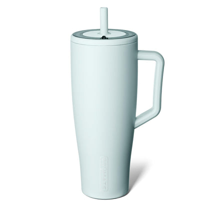 Era 20 oz Tumbler with Handle and Straw | 100% Leakproof Insulated Tumbler with Lid and Straw | Made of Stainless Steel | Cup Holder Friendly Base | 20oz (Dune)