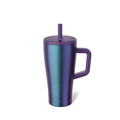 Era 20 oz Tumbler with Handle and Straw | 100% Leakproof Insulated Tumbler with Lid and Straw | Made of Stainless Steel | Cup Holder Friendly Base | 20oz (Dune)