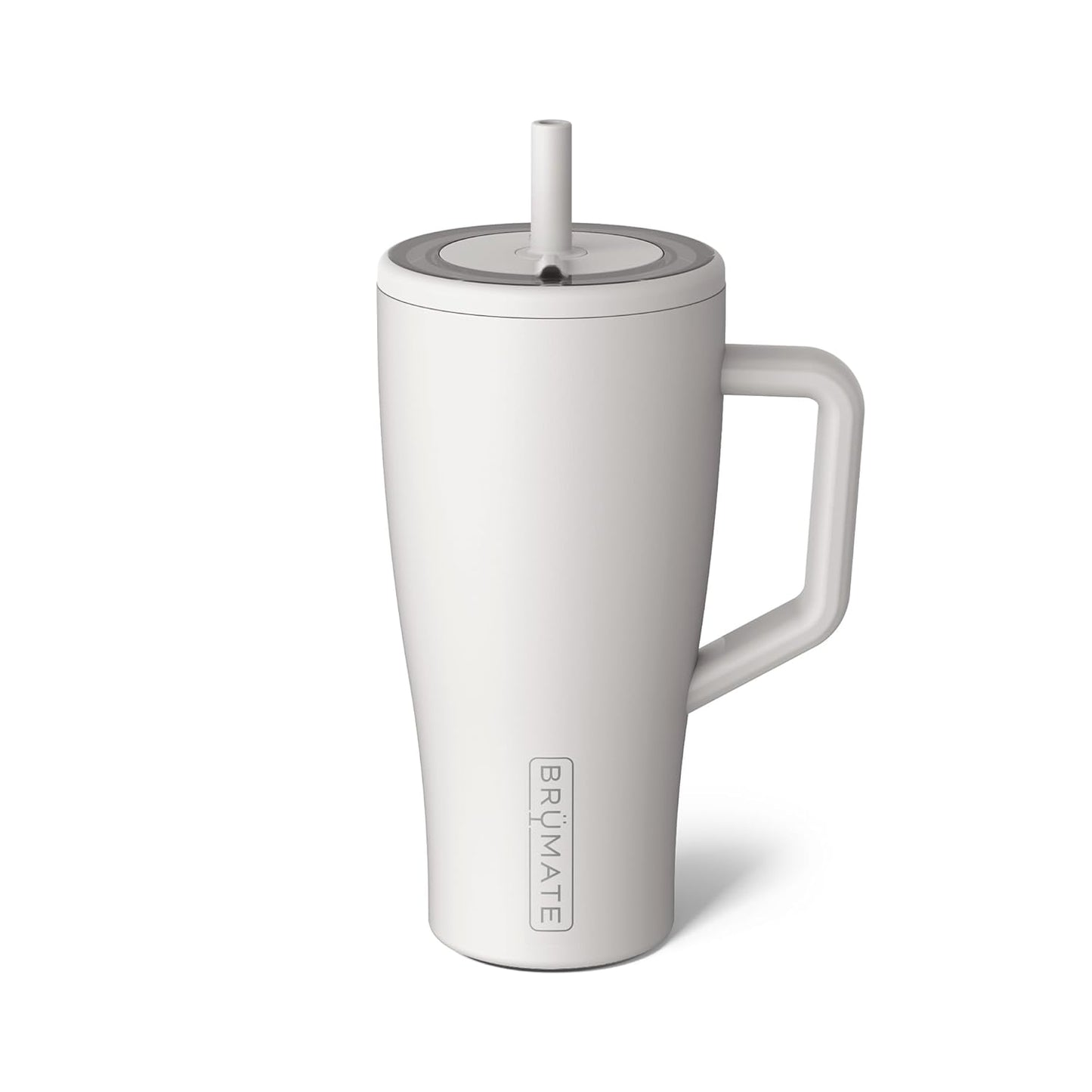 Era 20 oz Tumbler with Handle and Straw | 100% Leakproof Insulated Tumbler with Lid and Straw | Made of Stainless Steel | Cup Holder Friendly Base | 20oz (Dune)